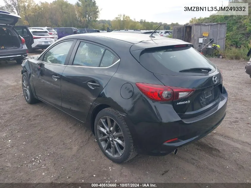 2018 Mazda Mazda3 Touring VIN: 3MZBN1L35JM249332 Lot: 40513660