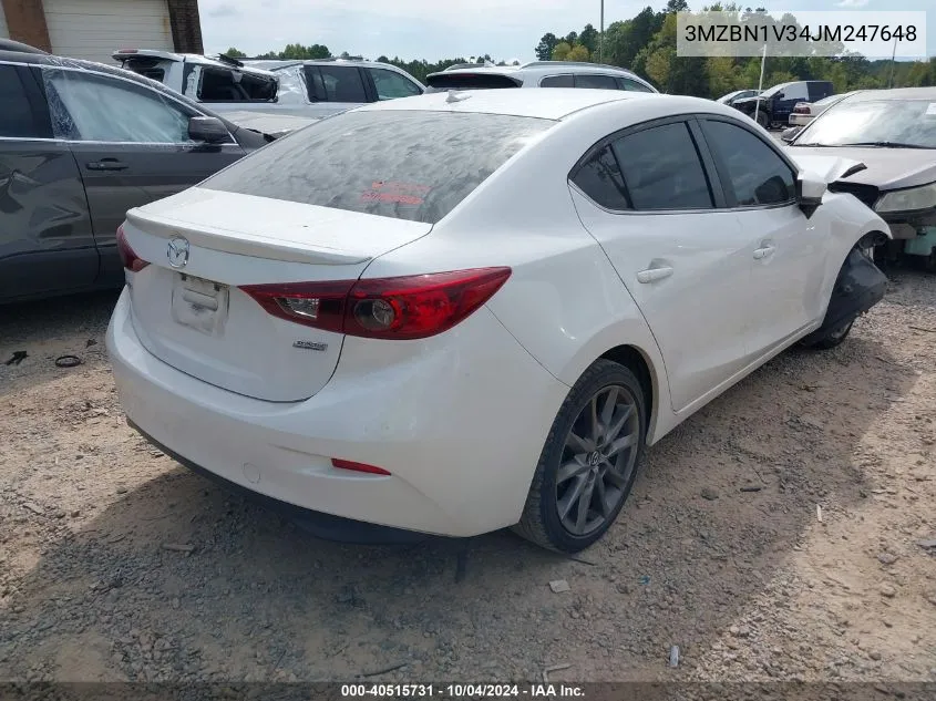 2018 Mazda Mazda3 Touring VIN: 3MZBN1V34JM247648 Lot: 40515731