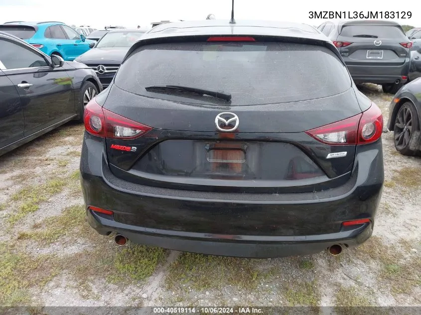 2018 Mazda Mazda3 Touring VIN: 3MZBN1L36JM183129 Lot: 40519114