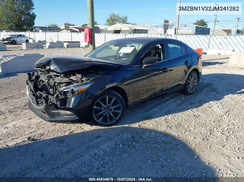 2018 Mazda Mazda3 Touring VIN: 3MZBN1V32JM241282 Lot: 40534679