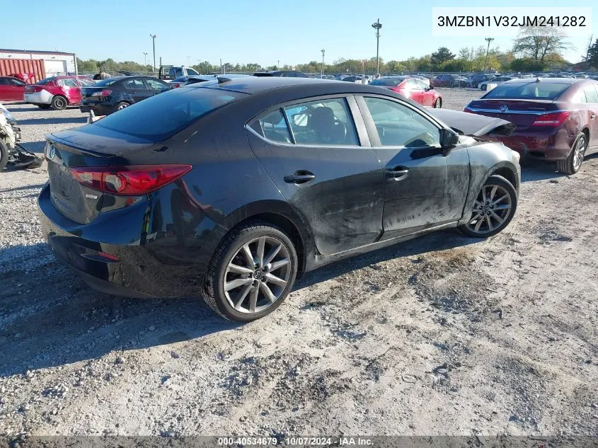 2018 Mazda Mazda3 Touring VIN: 3MZBN1V32JM241282 Lot: 40534679