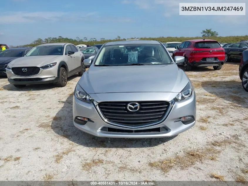 2018 Mazda Mazda3 Touring VIN: 3MZBN1V34JM247469 Lot: 40551431