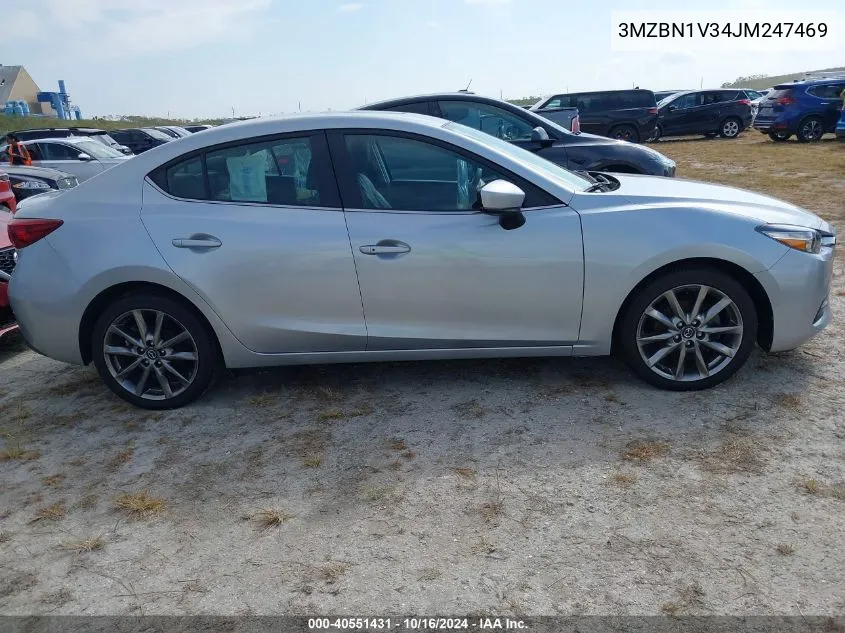 2018 Mazda Mazda3 Touring VIN: 3MZBN1V34JM247469 Lot: 40551431