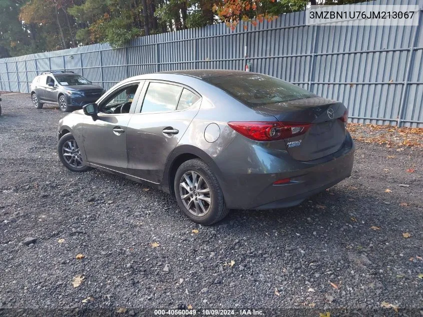 2018 Mazda Mazda3 Sport VIN: 3MZBN1U76JM213067 Lot: 40560049