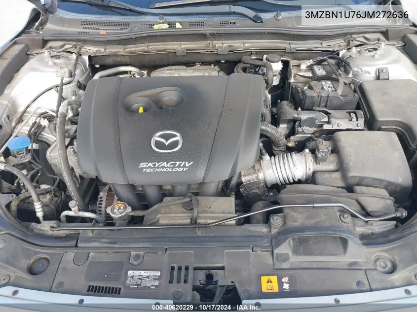 3MZBN1U76JM272636 2018 Mazda Mazda3 Sport