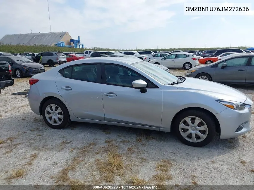 3MZBN1U76JM272636 2018 Mazda Mazda3 Sport