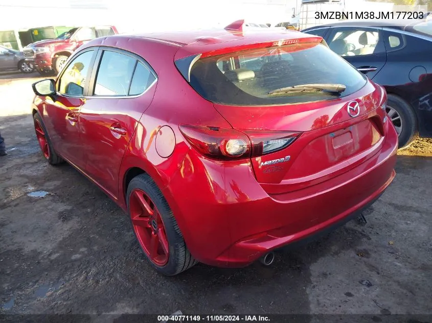 2018 Mazda Mazda3 Grand Touring VIN: 3MZBN1M38JM177203 Lot: 40771149