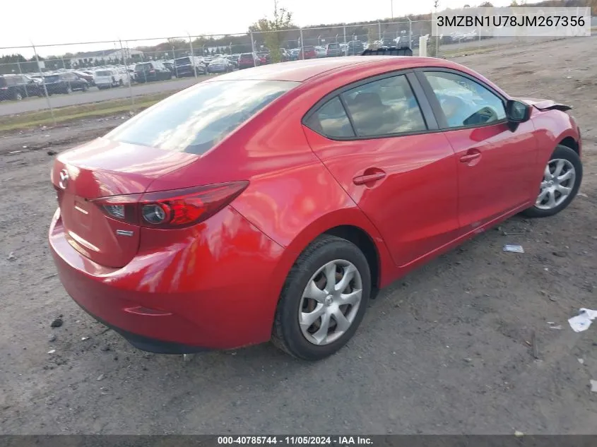 2018 Mazda Mazda3 Sport VIN: 3MZBN1U78JM267356 Lot: 40785744