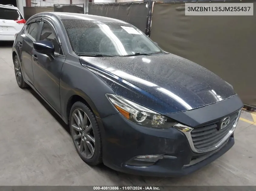 2018 Mazda Mazda3 Touring VIN: 3MZBN1L35JM255437 Lot: 40813886