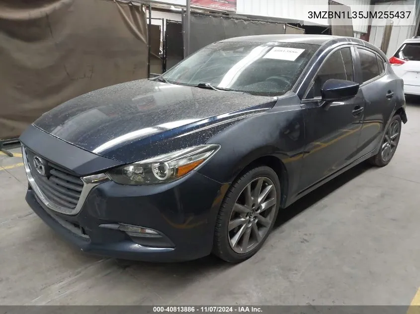 2018 Mazda Mazda3 Touring VIN: 3MZBN1L35JM255437 Lot: 40813886