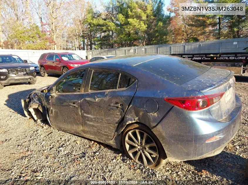 2018 Mazda Mazda3 Touring VIN: 3MZBN1V35JM263048 Lot: 40855103