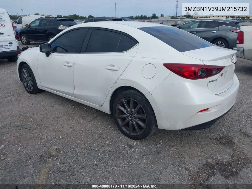 2018 Mazda 3 Touring VIN: 3MZBN1V39JM215732 Lot: 40888179