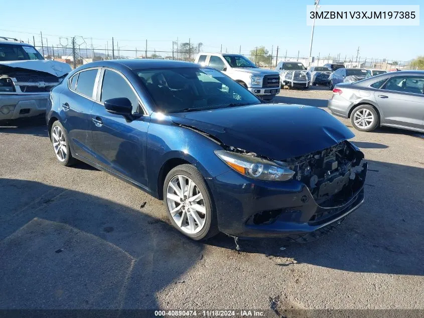 2018 Mazda Mazda3 Touring VIN: 3MZBN1V3XJM197385 Lot: 40890474