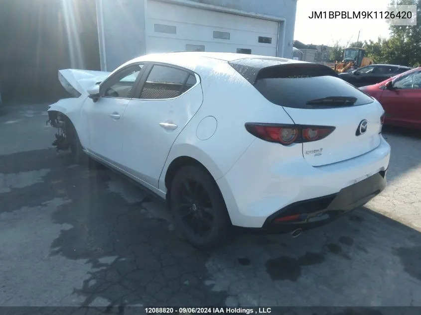 JM1BPBLM9K1126420 2019 Mazda 3 Preferred Plus