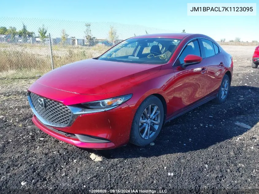 JM1BPACL7K1123095 2019 Mazda Mazda3