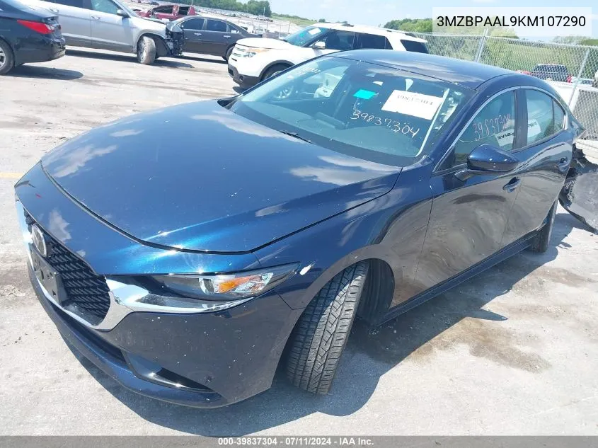 2019 Mazda Mazda3 Select Package VIN: 3MZBPAAL9KM107290 Lot: 39837304