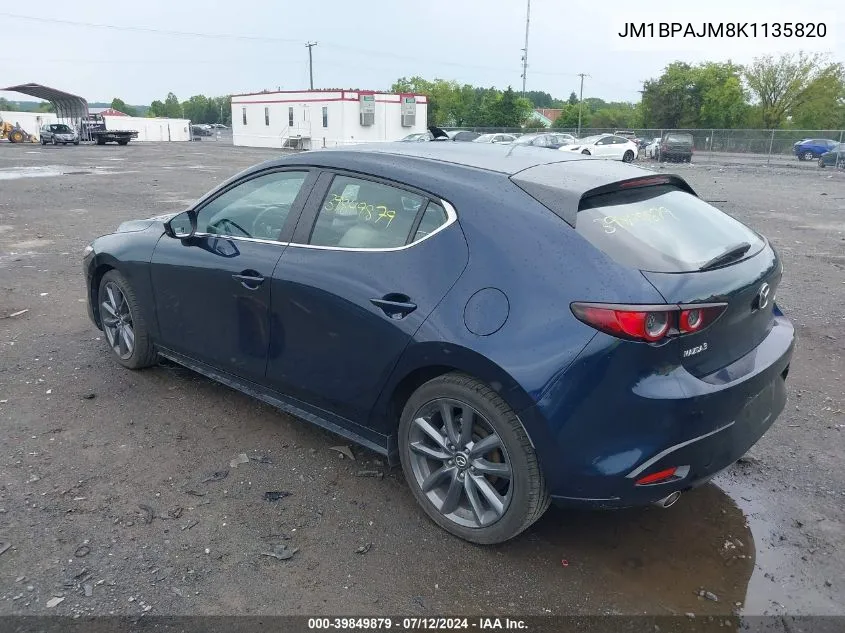 JM1BPAJM8K1135820 2019 Mazda Mazda3