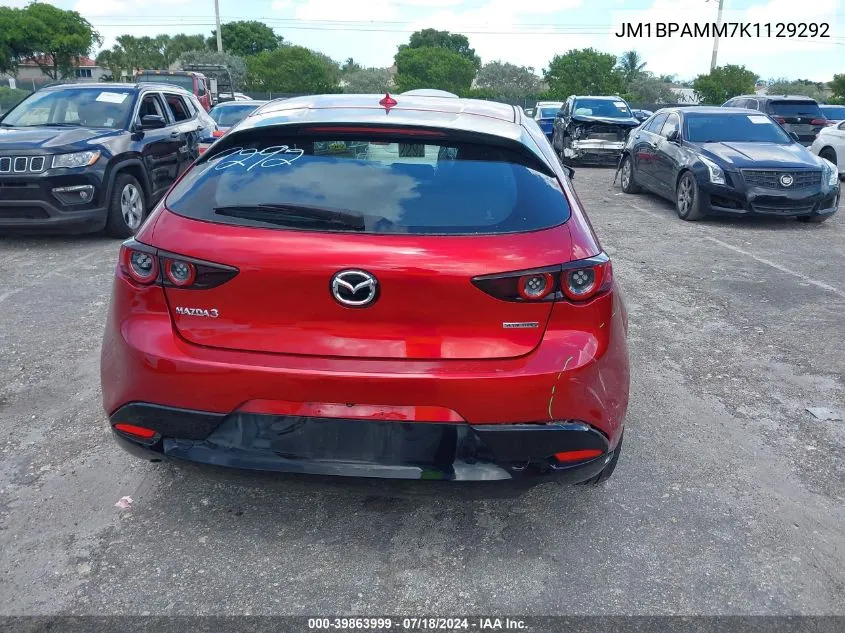 2019 Mazda Mazda3 Preferred Package VIN: JM1BPAMM7K1129292 Lot: 39863999