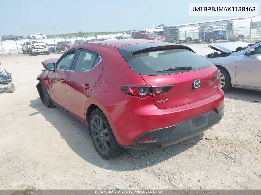 JM1BPBJM6K1138463 2019 Mazda Mazda3