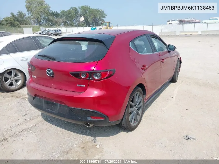 JM1BPBJM6K1138463 2019 Mazda Mazda3