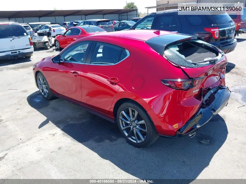 2019 Mazda 3 Preferred VIN: JM1BPAMM3K1139060 Lot: 40156550