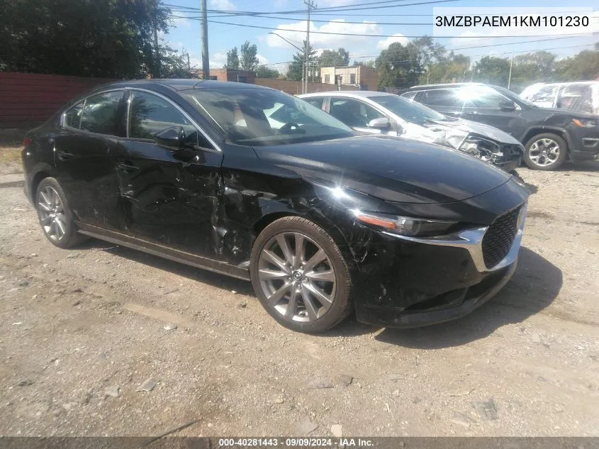 3MZBPAEM1KM101230 2019 Mazda Mazda3 Premium Package