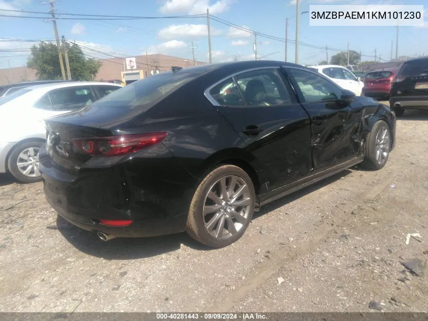 3MZBPAEM1KM101230 2019 Mazda Mazda3 Premium Package