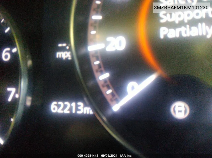 3MZBPAEM1KM101230 2019 Mazda Mazda3 Premium Package