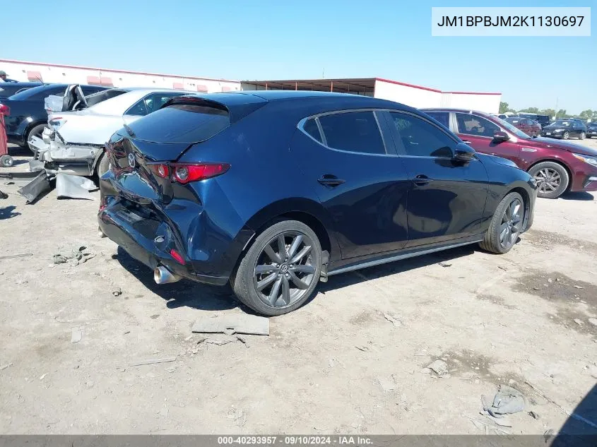 2019 Mazda Mazda3 VIN: JM1BPBJM2K1130697 Lot: 40293957