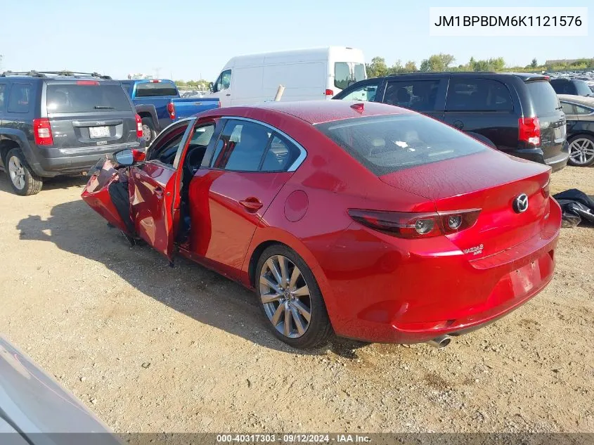 2019 Mazda Mazda3 Preferred Package VIN: JM1BPBDM6K1121576 Lot: 40317303