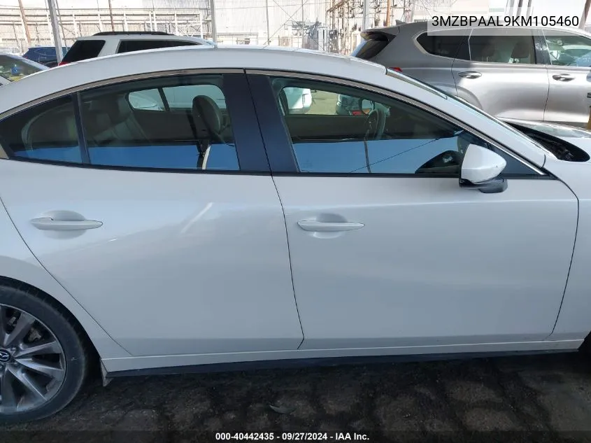 3MZBPAAL9KM105460 2019 Mazda Mazda3 Select Package