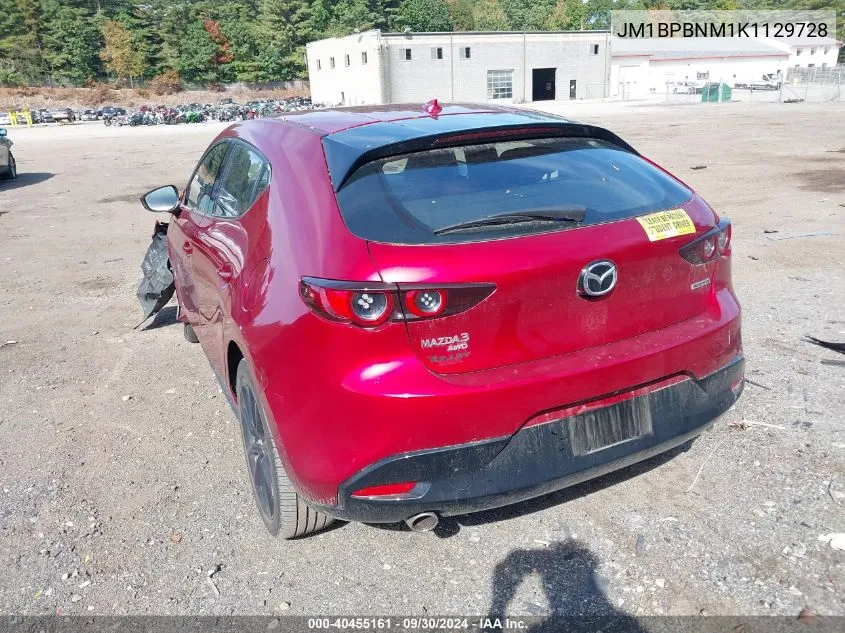 2019 Mazda Mazda3 Premium Package VIN: JM1BPBNM1K1129728 Lot: 40455161