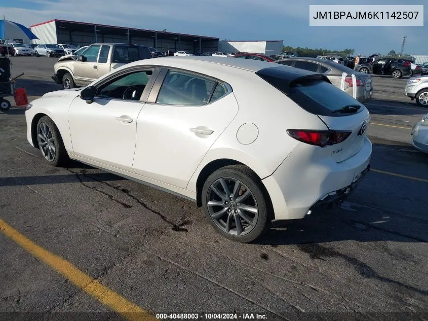 2019 Mazda Mazda3 VIN: JM1BPAJM6K1142507 Lot: 40488003