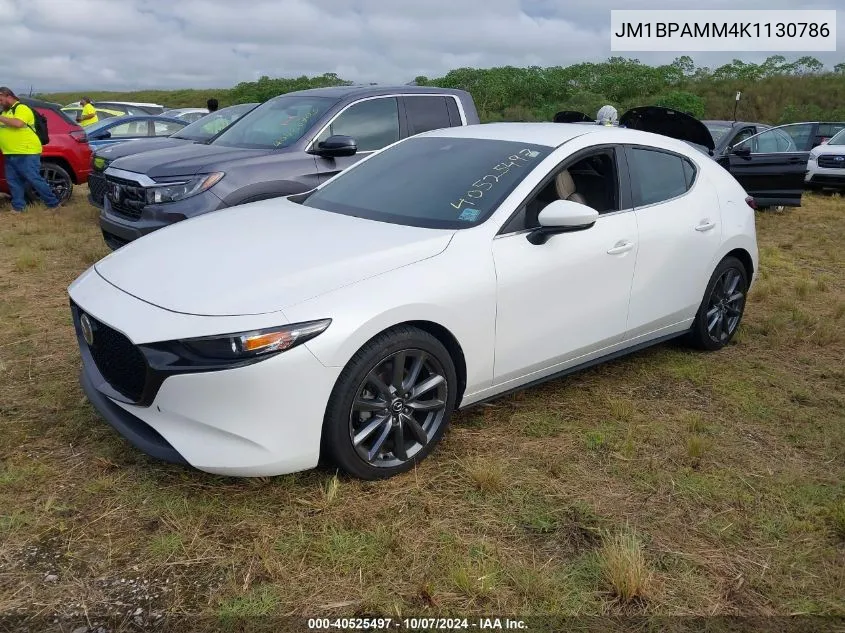 2019 Mazda 3 Preferred VIN: JM1BPAMM4K1130786 Lot: 40525497