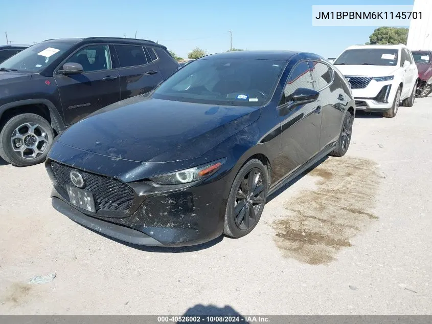 2019 Mazda 3 Premium VIN: JM1BPBNM6K1145701 Lot: 40526002