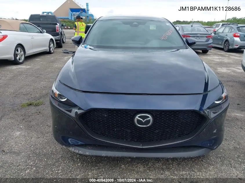 2019 Mazda Mazda3 Preferred Package VIN: JM1BPAMM1K1128686 Lot: 40542009