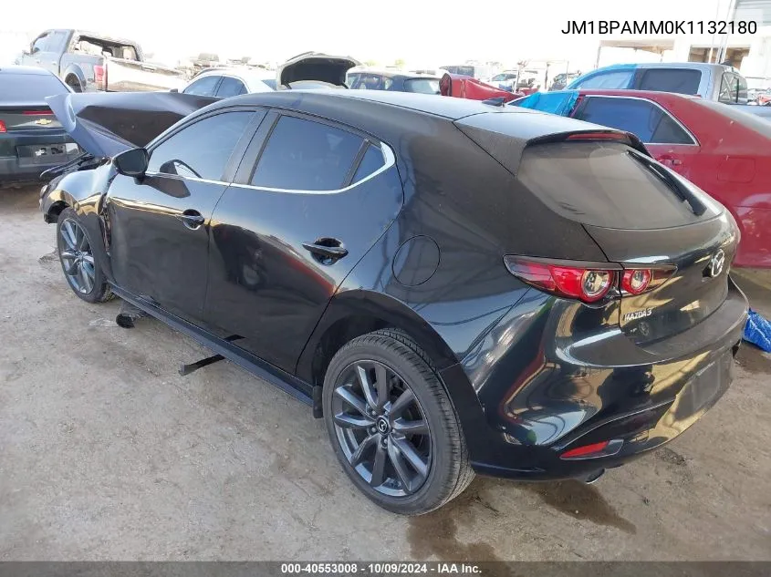 2019 Mazda Mazda3 Preferred VIN: JM1BPAMM0K1132180 Lot: 40553008