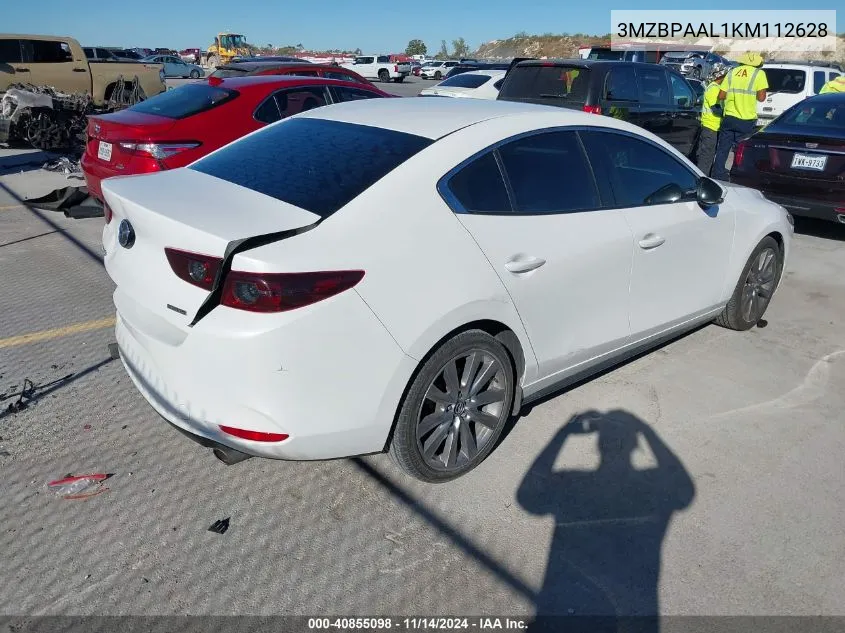 2019 Mazda Mazda3 Select Package VIN: 3MZBPAAL1KM112628 Lot: 40855098