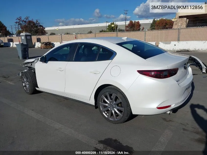 2019 Mazda Mazda3 Preferred Package VIN: 3MZBPADL9KM112856 Lot: 40880209