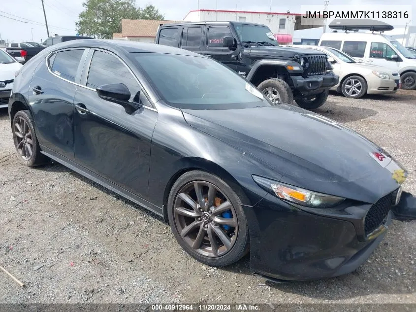 2019 Mazda Mazda3 Preferred Package VIN: JM1BPAMM7K1138316 Lot: 40912964