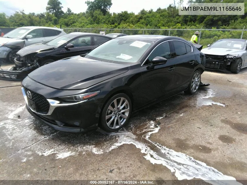 2020 Mazda Mazda3 Premium Package VIN: JM1BPAEM9L1165646 Lot: 39852167