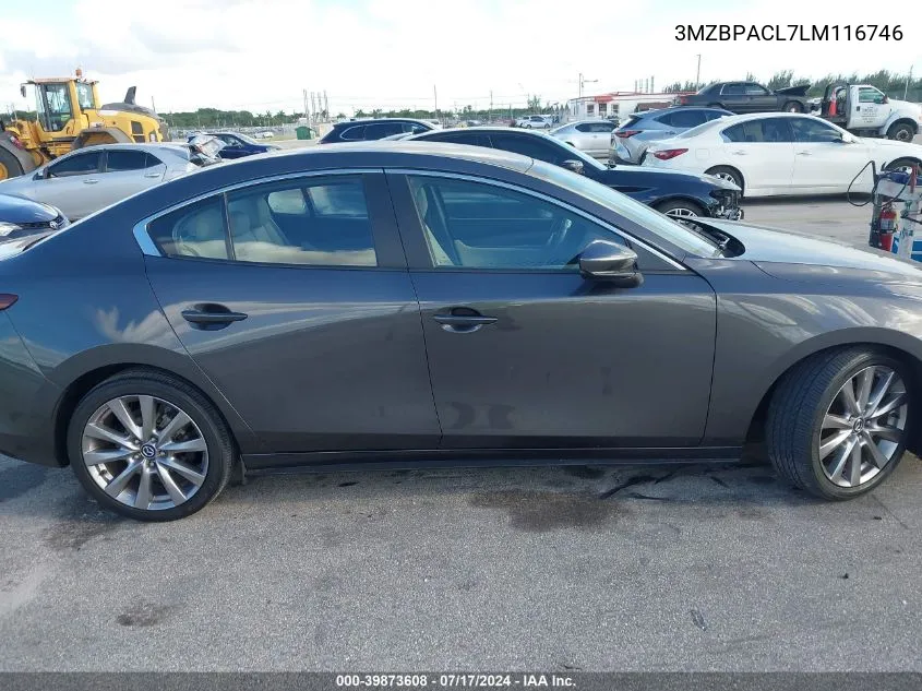 3MZBPACL7LM116746 2020 Mazda Mazda3 Select Package