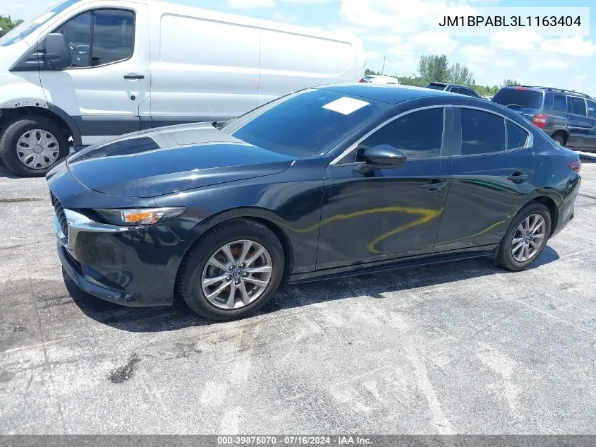 JM1BPABL3L1163404 2020 Mazda Mazda3