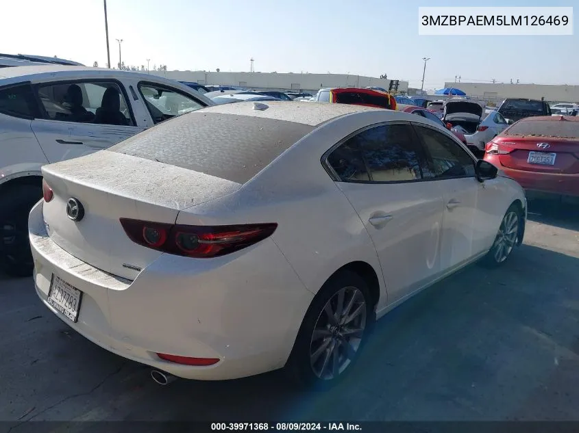 2020 Mazda 3 Premium VIN: 3MZBPAEM5LM126469 Lot: 39971368