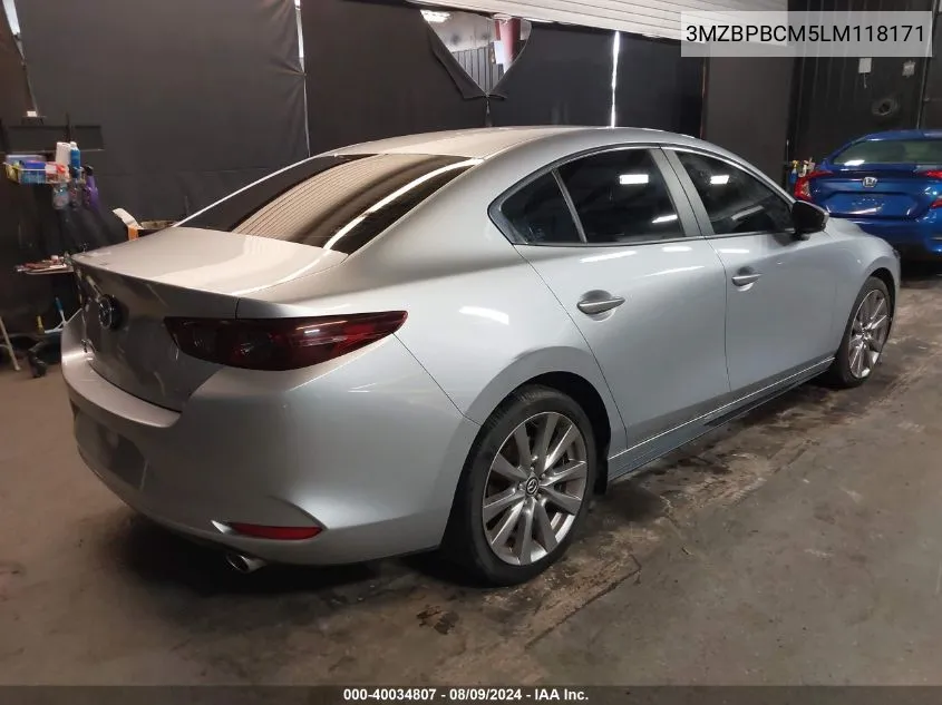 3MZBPBCM5LM118171 2020 Mazda Mazda3 Select Package