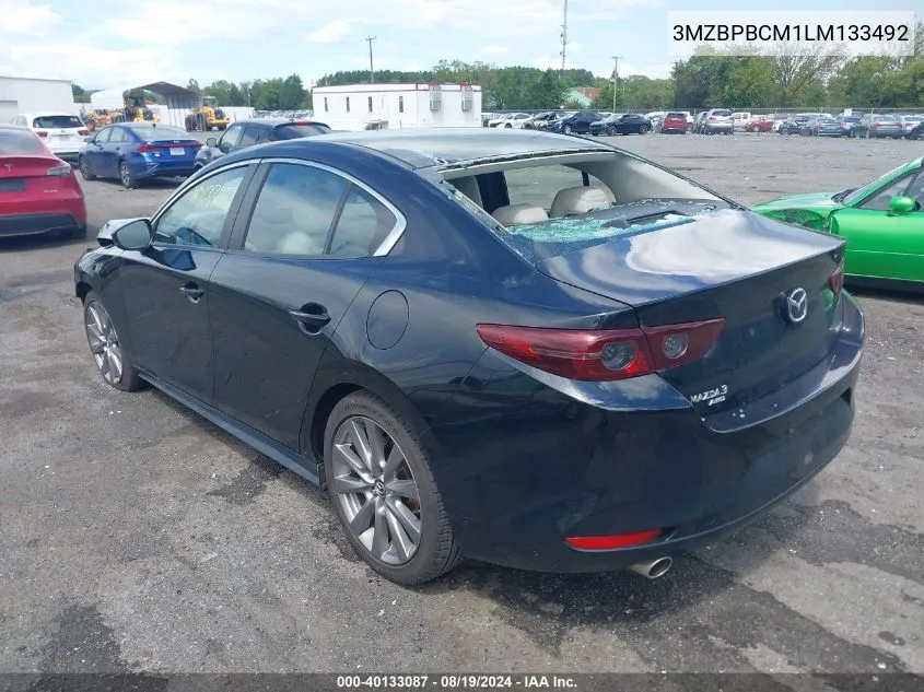 3MZBPBCM1LM133492 2020 Mazda Mazda3 Select Package