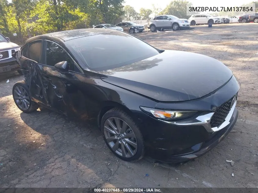 3MZBPADL7LM137854 2020 Mazda Mazda3 Preferred Package