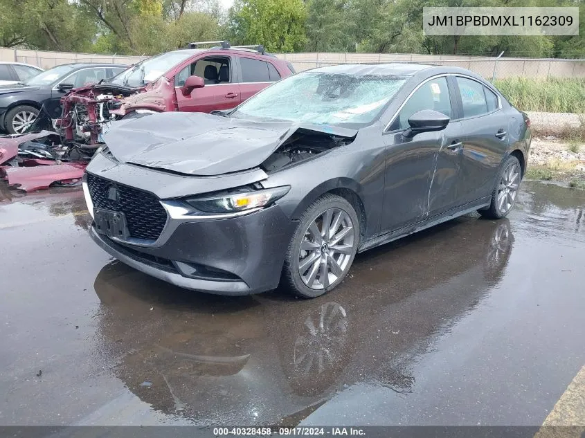 2020 Mazda Mazda3 Preferred Package VIN: JM1BPBDMXL1162309 Lot: 40328458