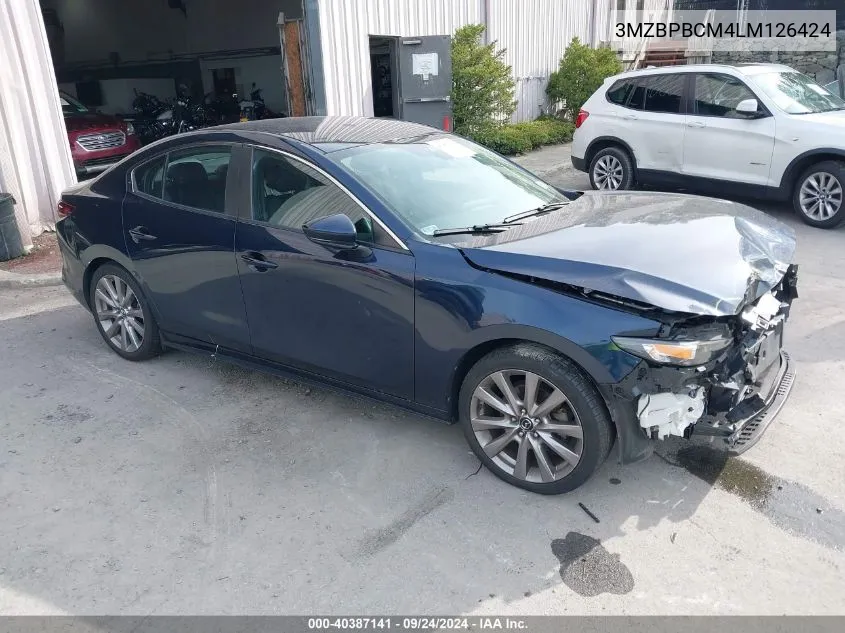 3MZBPBCM4LM126424 2020 Mazda Mazda3 Select