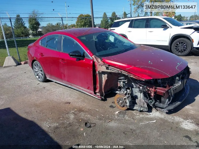 3MZBPBDM6LM133647 2020 Mazda Mazda3 Preferred